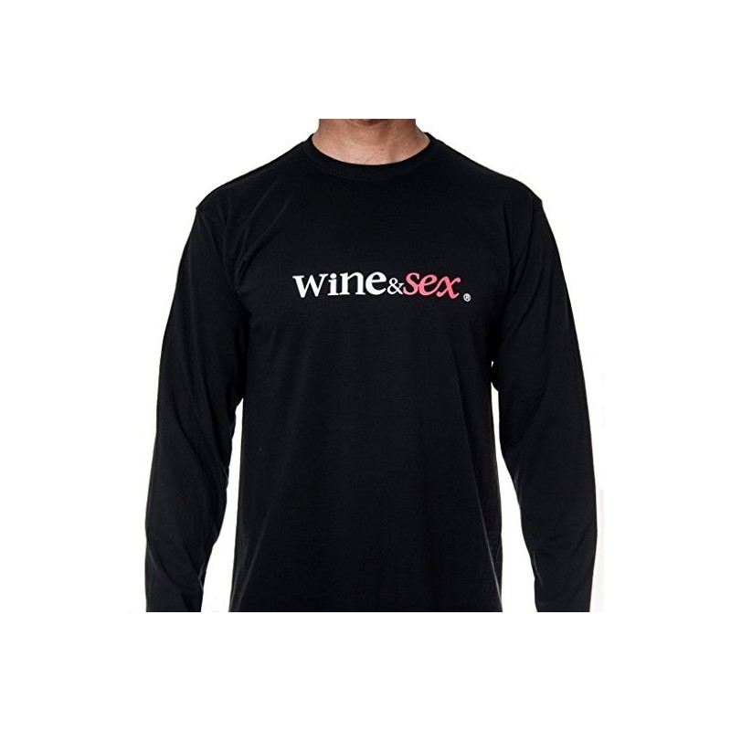 Wine&Sex Listán - Camiseta hombre manga larga -S