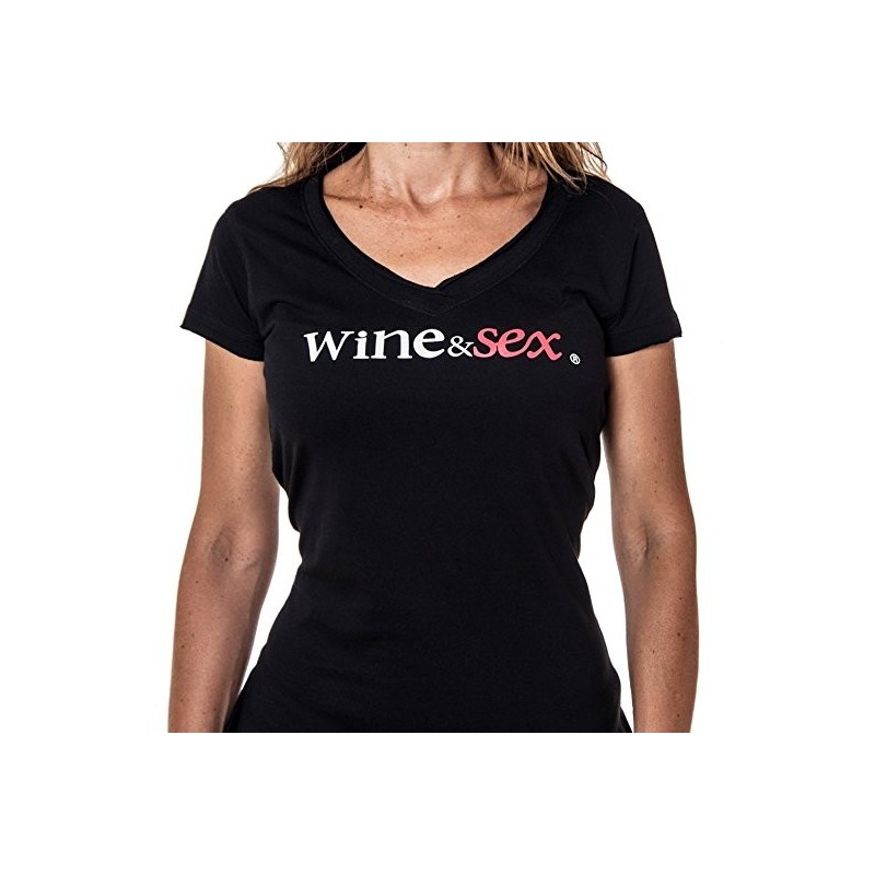 Wine&Sex Malvasía - Women´s V Neck T-Shirt - S
